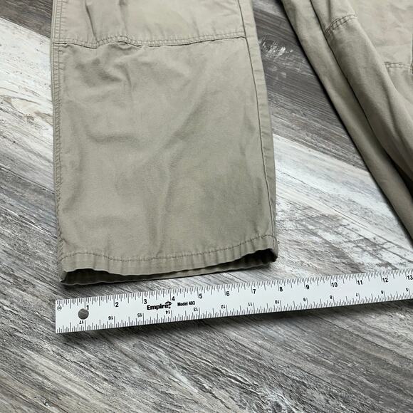 5.11 Tactical Tan Mens 38x31 Double Knee Utility Workwear Canvas Cargo Pants - Picture 12 of 13